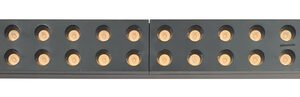OPTONICA LED μαγνητικό φωτιστικό 5492, 10W, 4000K, μεταλλικό, μαύρο