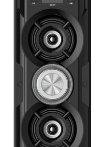 CELEBRAT φορητό ηχείο OS-01, 10W, 1200mAh, Bluetooth, FM, LED, μαύρο