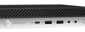 HP PC ProDesk 600 G4 Micro, Refurbished Grade A Repainted, i5-8400T, 8GB, 256GB M.2, FreeDOS