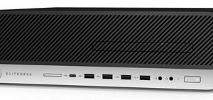 HP PC EliteDesk 800 G3 SFF, Refurbished Grade A Repainted, i5-7400, 8/256GB SSD, FreeDOS