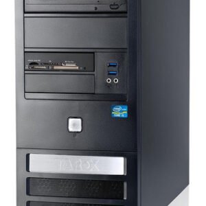 TAROX PC MT, Refurbished Grade A Repainted, E5700, 2GB, 320GB HDD, DVD, FreeDOS