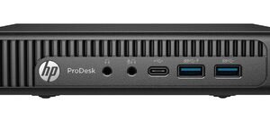HP PC ProDesk 600 G2 Tiny, Refurbished Grade A Repainted, G4500T, 8/500GB, FreeDOS
