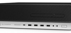 HP PC EliteDesk 800 G3 SFF, Refurbished Grade A Repainted, i5-7500, 8/256GB SSD, DVD, FreeDOS