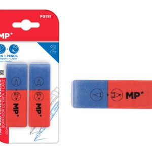 MP γόμα PG191 για μολύβι & στυλό, 17x53mm, 2τμχ
