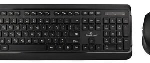 POWERTECH set ποντίκι & πληκτρολόγιο PT-1060, ασύρματο, 1600DPI, μαύρο