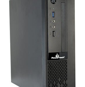 POWERTECH PC Case PT-1098 με 250W PSU, Mini-ITX, 280x93x290mm, μαύρο