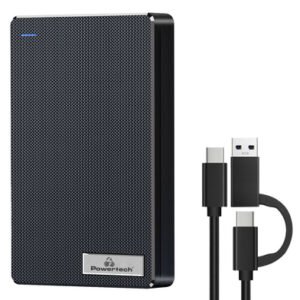 POWERTECH θήκη για 2.5" SATA HDD/SSD PT-1232, 5Gbps, μαύρη