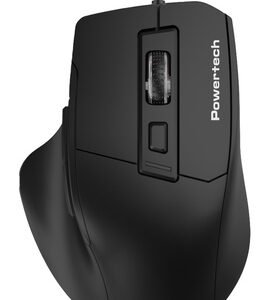 POWERTECH ενσύρματο ποντίκι PT-1273, οπτικό, 3600DPI, μαύρο