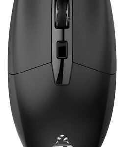 POWERTECH ασύρματο ποντίκι PT-1294, USB δέκτης, έως 1600DPI, μαύρο