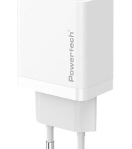 POWERTECH φορτιστής τοίχου PT-1320, USB, 12W, λευκός
