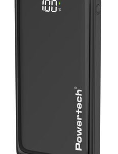 POWERTECH power bank PT-1326 με οθόνη, 10000mAh, 22.5W, μαύρο