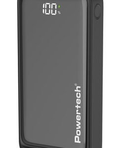 POWERTECH power bank PT-1327 με οθόνη, 20000mAh, 22.5W, μαύρο
