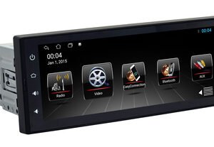 POWERTECH ηχοσύστημα αυτοκινήτου PT-1334 με οθόνη αφής 6.9", Bluetooth/WiFi/GPS/USB