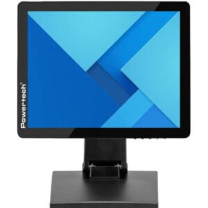 POWERTECH οθόνη αφής PT-1366, LED, 15" 1024x768, HDMI/VGA/USB, μαύρη