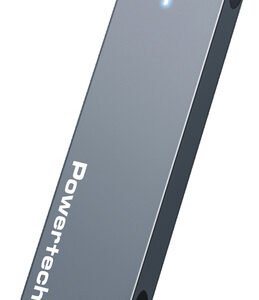 POWERTECH θήκη για M.2 SATA/NVMe SSD PT-1375, 10Gbps, γκρι