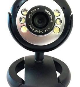 POWERTECH Web Camera PT-509 1.3MP, Plug & Play, μαύρη