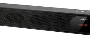 POWERTECH soundbar PT-986, 10W RMS, TWS, FM, 1200mAh, μαύρο