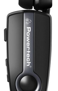 POWERTECH earphone Klipp 2 PT-998 multipoint, Bluetooth 5.1, USB-C, γκρι
