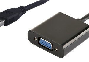 POWERTECH αντάπτορας USB 3.0 σε VGA PTH-021, Full HD, μαύρο
