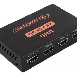 POWERTECH HDMI splitter PTH-048, 4 σε 1, 4K/60Hz, μαύρο