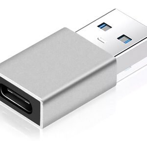 POWERTECH αντάπτορας USB 3.0 σε USB-C PTH-063, 5Gbps, ασημί