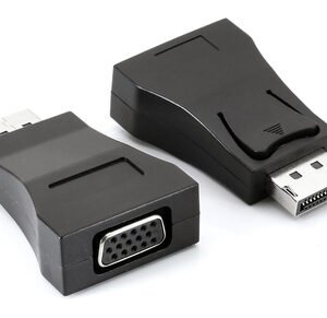 POWERTECH αντάπτορας DisplayPort σε VGA PTH-100, 1080p/60Hz, μαύρος