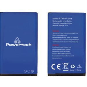 POWERTECH Μπαταρία αντικατάστασης για τα κινητά PTM-07 & 08, 2800mAh