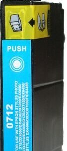 Συμβατό InkJet για Epson No 712, 13ml, κυανό