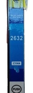 Συμβατό Inkjet μελάνι για Epson, T2632, κυανό