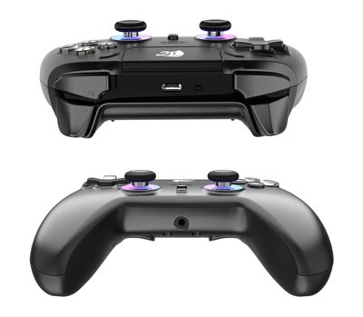 ROAR ασύρματο gamepad RR-0023, Switch/PS4/PC/iOS/Android, Bluetooth, μαύρο - Image 3