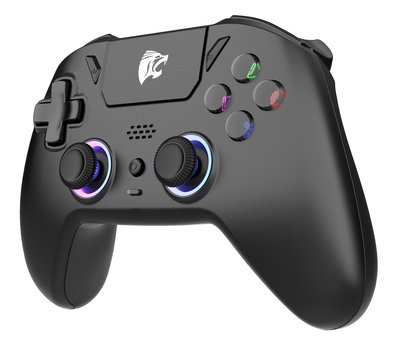 ROAR ασύρματο gamepad RR-0023, Switch/PS4/PC/iOS/Android, Bluetooth, μαύρο - Image 2