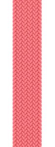 ROCKROSE πλεκτό solo band Maya για Apple Watch 42/44mm, 135mm, ροζ