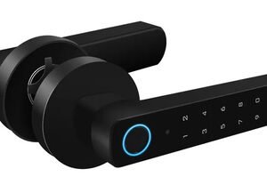 SECUKEY ηλεκτροπύρος D100-BT, συνδυασμού & fingerprint, μαύρος