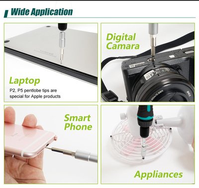 PROSKIT σετ κατσαβίδι ακριβείας SD-9857M με 54 μύτες, με θήκη, 57τμχ - Image 5