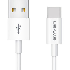 USAMS καλώδιο USB-C σε USB US-SJ285, 2A, 1m, λευκό