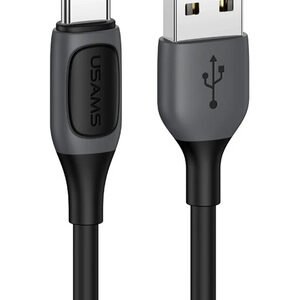 USAMS καλώδιο USB-C σε USB US-SJ596, 3A, 1m, μαύρο