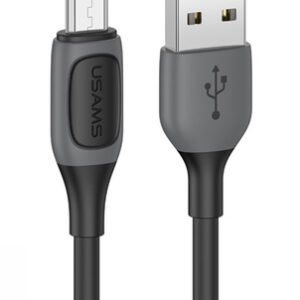 USAMS καλώδιο Micro USB σε USB US-SJ597, 2A, 1m, μαύρο