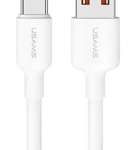 USAMS καλώδιο USB-C σε USB US-SJ601, 3A, 1m, λευκό