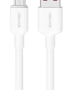 USAMS καλώδιο micro USB σε USB US-SJ607, 2A, 1m, λευκό