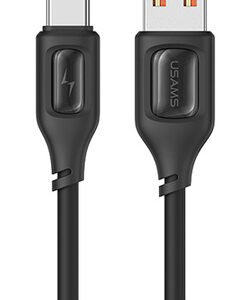 USAMS καλώδιο USB-C σε USB US-SJ619, 3A, 1m, μαύρο