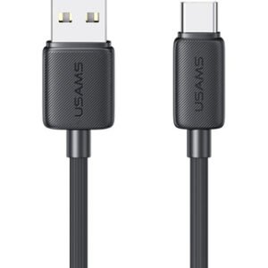 USAMS καλώδιο USB-C σε USB US-SJ688, 3A, 480Mbps, 1m, μαύρο