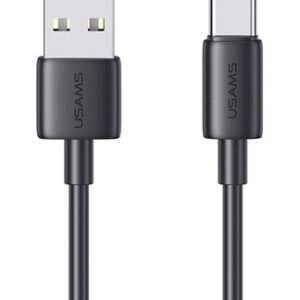 USAMS καλώδιο USB-C σε USB US-SJ708, 3A, 480Mbps, 1m, μαύρο