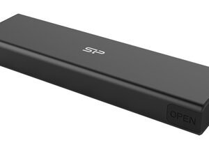 SILICON POWER θήκη για M.2 PCIe NVMe/SATA SSD PD60, tool free, 10Gbps, μαύρη