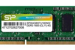 SILICON POWER Μνήμη DDR3 SODimm, 4GB, 1600MHz, PC3-12800, CL11