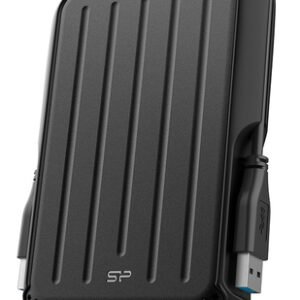 SILICON POWER εξωτερικός HDD Armor A66, 1TB, USB 3.2, μαύρος