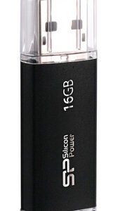 SILICON POWER USB Flash Drive Ultima II-I, 16GB, USB 2.0, μαύρο