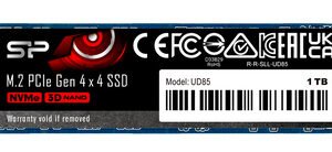 SILICON POWER SSD PCIe Gen4x4 M.2 2280 UD85, 1TB, 3.600-2.800MB/s