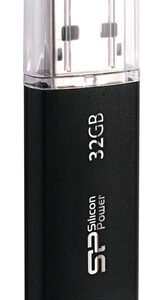 SILICON POWER USB Flash Drive Ultima II-I, 32GB, USB 2.0, μαύρο