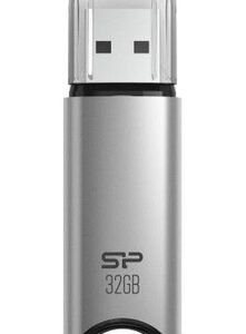 SILICON POWER USB Flash Drive Marvel M02, 32GB, USB 3.2, γκρι