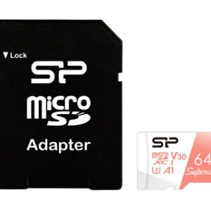 SILICON POWER κάρτα μνήμης microSDXC Superior, 64GB, C10 UHS-I U3 A1 V30